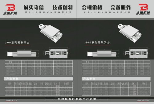 3040矩形硬軌滑臺